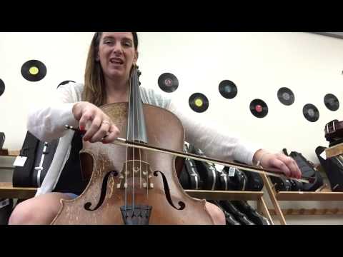Bowing Open Strings Cello