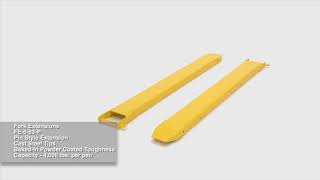 Vestil FE-6-63-P Fork Extensions (Pin Style)