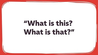 1 básico - Unidad 2: What is this? What is that?