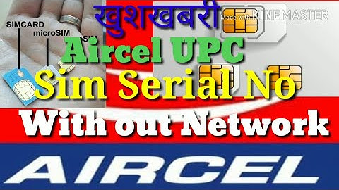 How to get Last 5 Digits All Micro Sim Serial Number || By S.K Technical