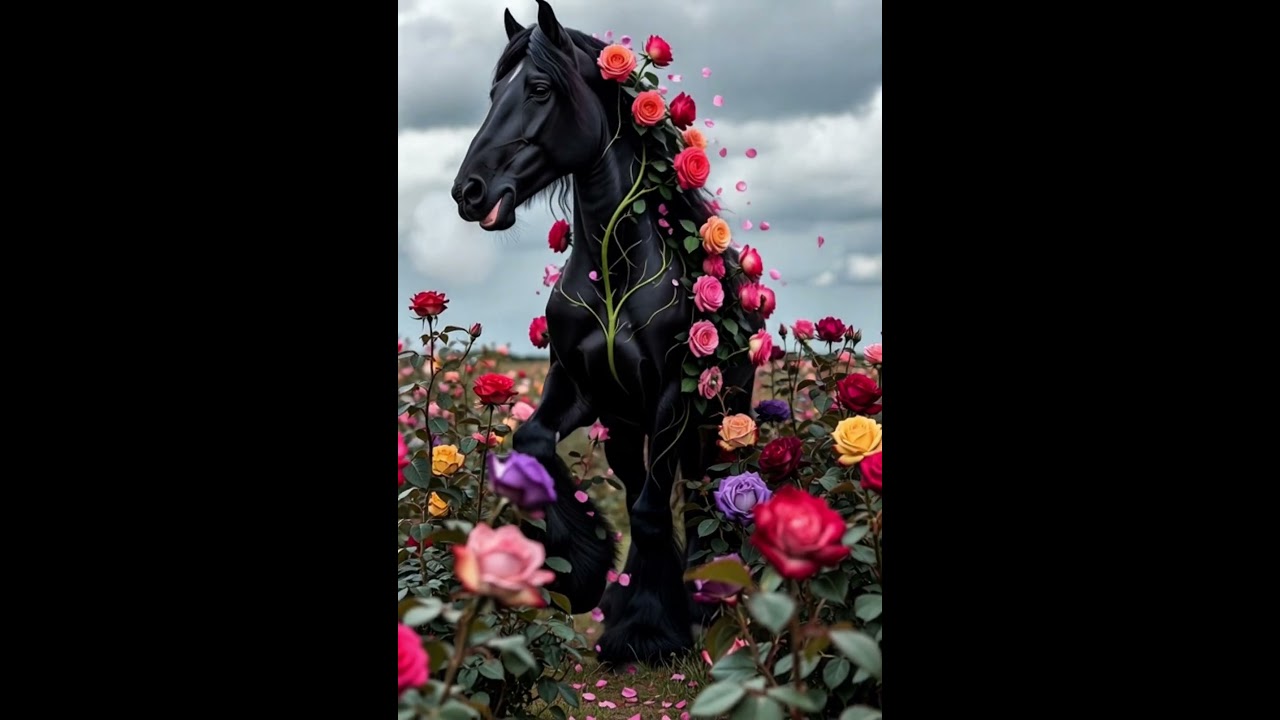 Horse of Roses