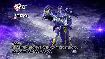 胡服騎射的變形金剛分享時間 2001集  天尊世代 賽天驕 Transformers AGE OF THE PRIMES Deluxe Class SOLUS