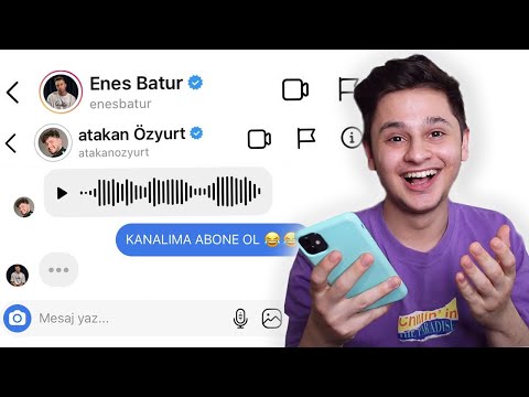 100 YOUTUBER'A DM ATTIM !! (CEVAP VERDİ)