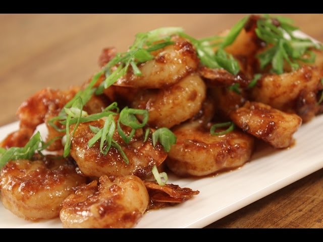 Easy Hoisin Prawns