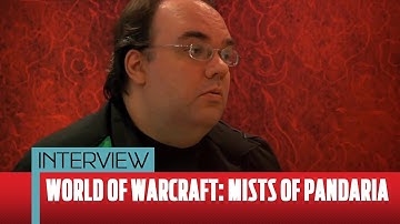 World of Warcraft Mists of Pandaria video interview