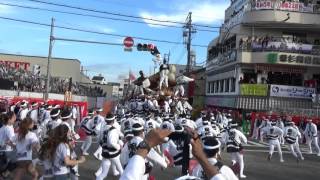 20150920 00113 本宮午後曳行 カンカン場 並松町 岸和田だんじり祭