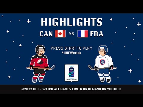 Highlights | Canada vs. France | 2022 #IIHFWorlds