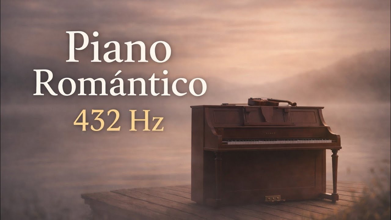 Música Romántica Instrumental en 432 Hz | Piano y Violin para Amor