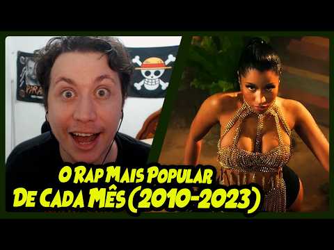 O RAP MAIS POPULAR de cada mês (entre 2010 e 2023) | REACT DO MORENO