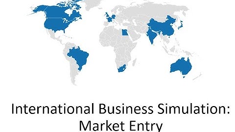 International Business Simulation: Market Entry