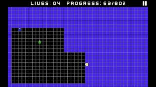 Pack Xonix Man - level 1 - wall up the scary ghosts. Play on your Android device. screenshot 3