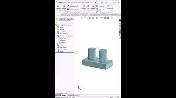 Coincident Axis to Axis & Plane in SolidWorks | Reference Geometry #shorts