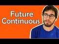 Future Continuous / Futuro Contínuo- Aula de Inglês #96