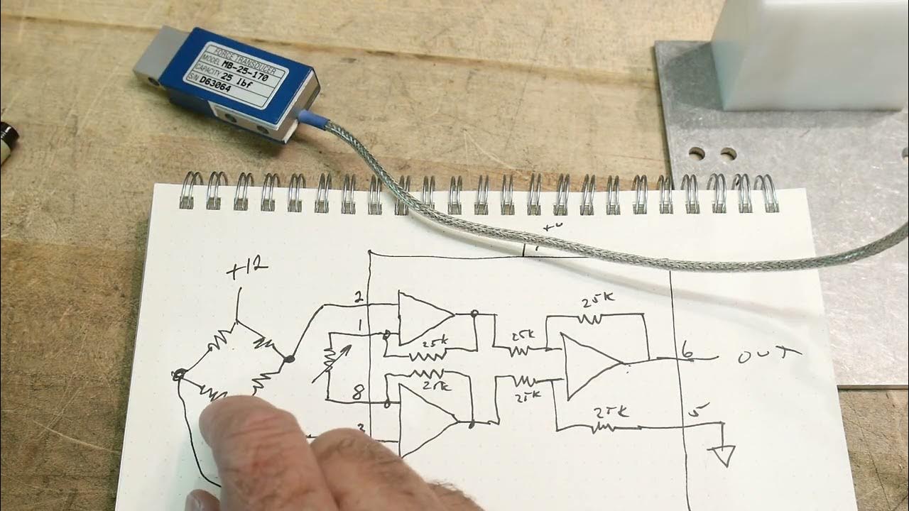 1174 INA114 Instrumentation Amplifier and Strain Gauge YouTube