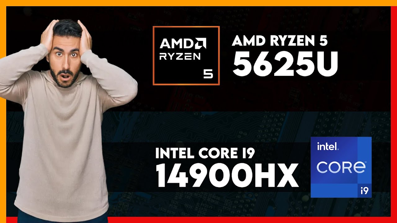 AMD Ryzen 5 5625U vs Intel Core i9 14900HX Comparison - YouTube