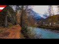 Scenic Alpine River Walk -  Langenfeld, Otztal Valley, Austria
