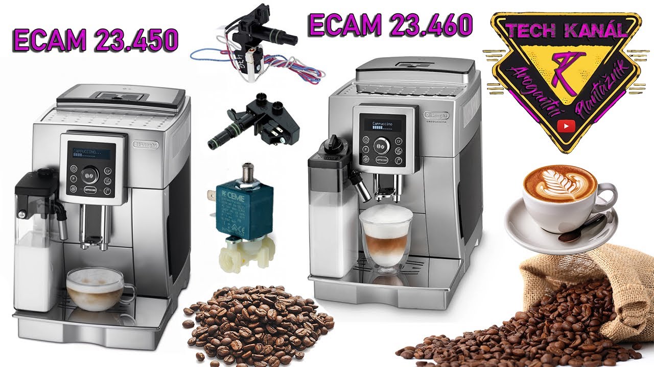 ☕Delonghi ECAM 23.450 a 23.460⚡rozdíly🔧SERVIS 👹 Eshopy a díly ❗