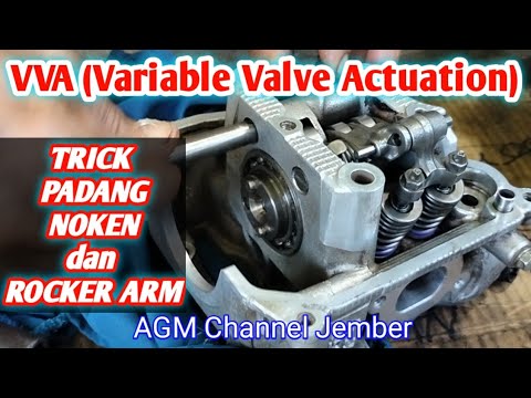 VVA AEROX‼️ Cara pasang noken dan temlar (Rocker Arm) - YouTube