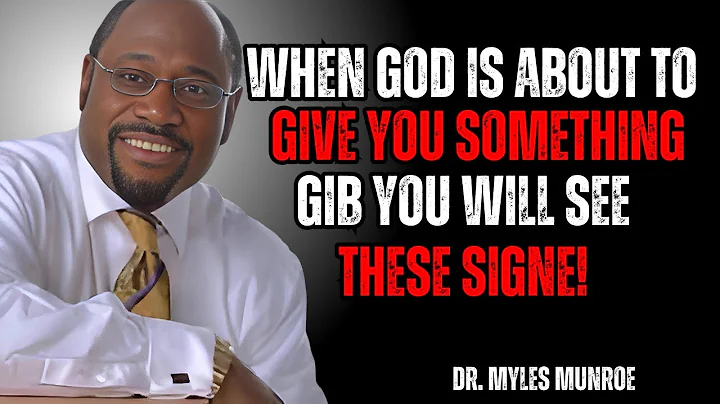 If You Notice These Signs, God Is Preparing Something Great for You | Myles Munroe Motivation
