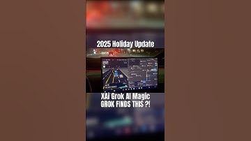 Tesla 2025 Holiday Update: Grok AI Finds Percy Jackson Billboard Instantly! 🚀 Mind-Blowing Demo