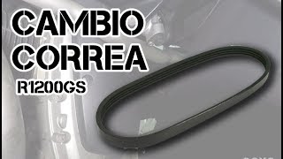 Revision R1200Gs Cambio Correa Alternador