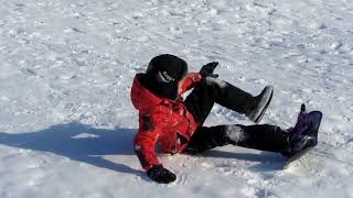 Челлендж детский сноуборд против сноускейта