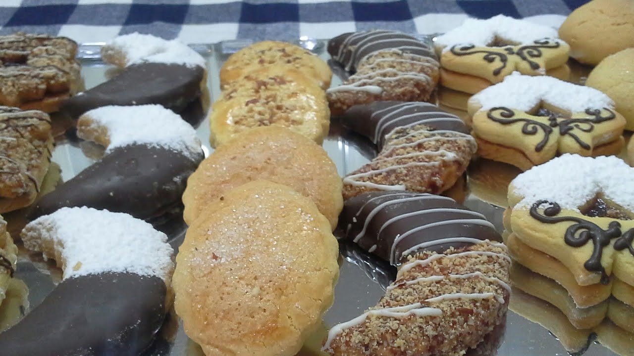 مشروع الحلويات /تحضير عدة أشكال من عجينة واحدة من مطبخ سلسبيل / gâteaux variée