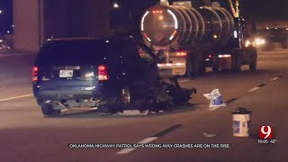Wrong Way Crashes On The Rise In Oklahoma, Many Involving Intoxicated Drivers
