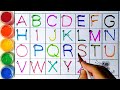 A for Apple B for Ball | Learn Tracing Alphabets #toddlers #kidssong #abcdsongs छोटे बच्चों की पढ़ाई