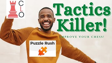 Chess.com Puzzle Rush #1 | Chess Tactics Killer