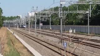 KTX 142열차 (부산-서울) 대구염색단지 포인트 통과영상