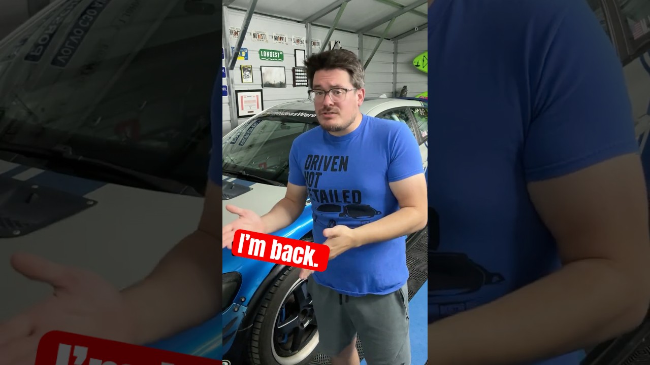 I'm back.