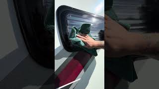 THE ULTIMATE CARAVAN FRESHEN UP #caravanwindow #swirlmarks #caravanning #touring #caravan #polish
