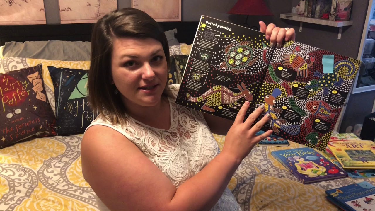 365 Things to Draw and Paint Usborne Books Homeschooling Art YouTube