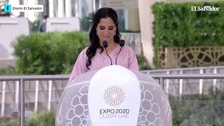 El discurso de Gabriela de Bukele, Primera Dama de El Salvador, en la Expo Dubái 2020