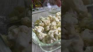 Roasted Cheesy Garlic Cauliflower Recipe  Easy Cauliflower Recipe  Highlights
