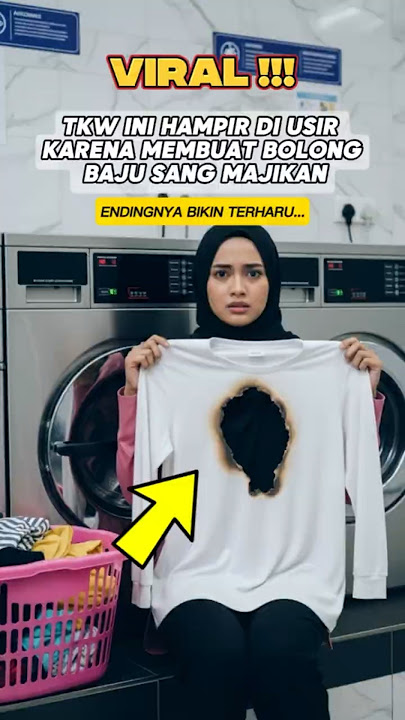 TKW INI HAMPIR DI USIR KARENA MEMBUAT BOLONG BAJU SANG MAJIKAN #shorts #shortsviral