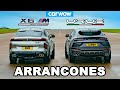 Lamborghini Urus v BMW X6M - ARRANCONES