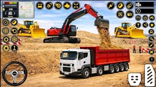 Real JCB Excavator Simulator 3D - Construction Truck Driving Game - Android Gameplay screenshot 1