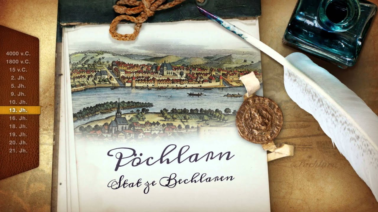Geschichte von Pöchlarn - eine Stadt entsteht