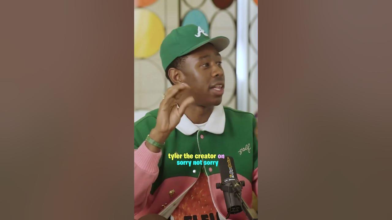 Tyler The Creator on Sorry Not Sorry 💫🐝