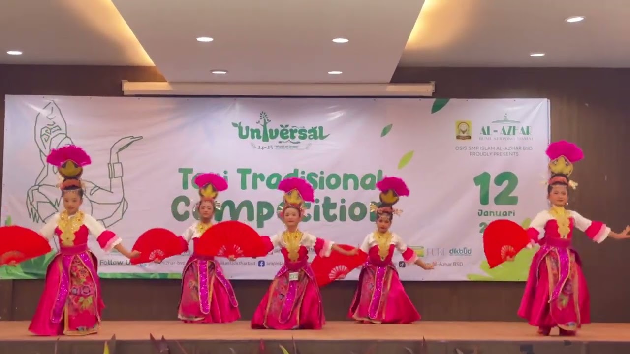 Lomba Tari Lenggang Gendis di SMP Al-Azhar BSD, Jan 2025