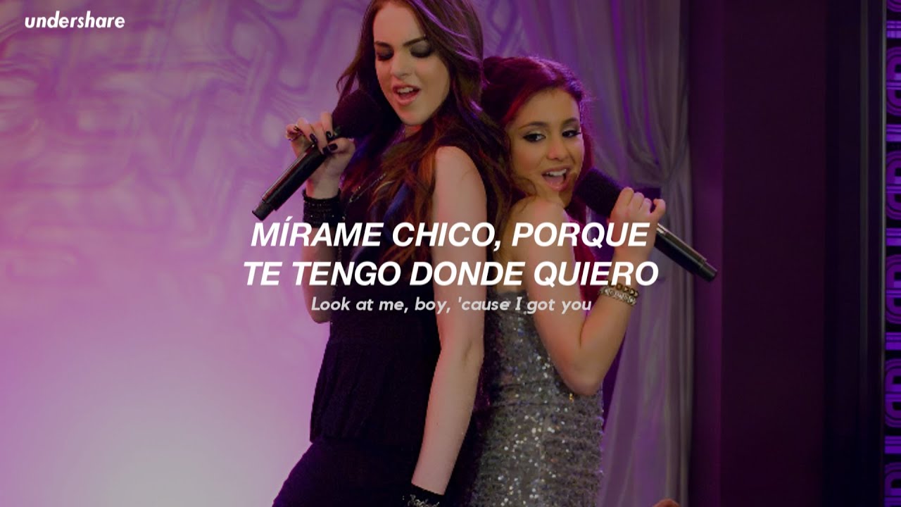 Elizabeth Gillies, Ariana Grande - Give It Up (Sub. Español + Lyrics)