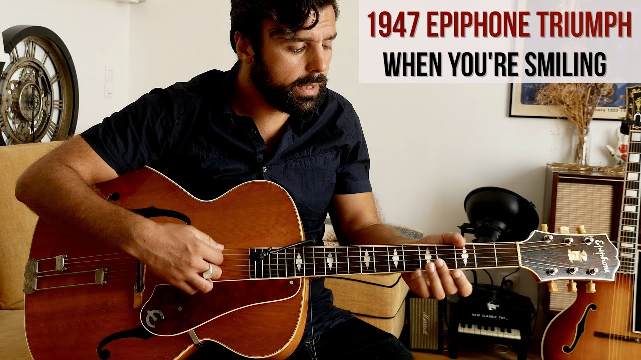 AS228 - When you're smiling - 1947 Epiphone Triumph