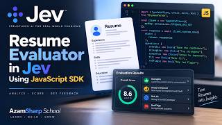AI Resume Evaluator with JEV — Project Demo