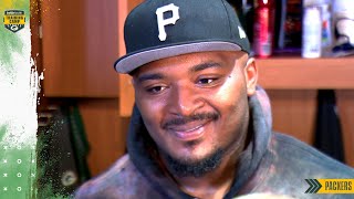 Elgton Jenkins knocking off the rust in return to practice