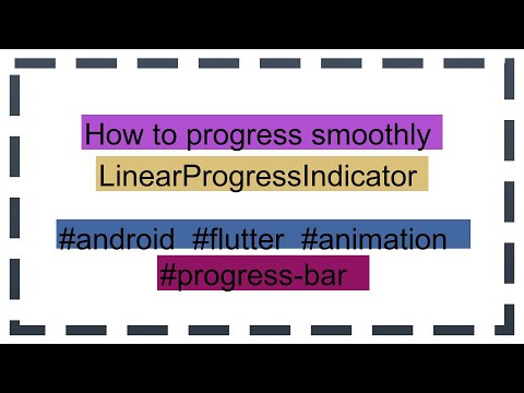 How to progress smoothly LinearProgressIndicator
