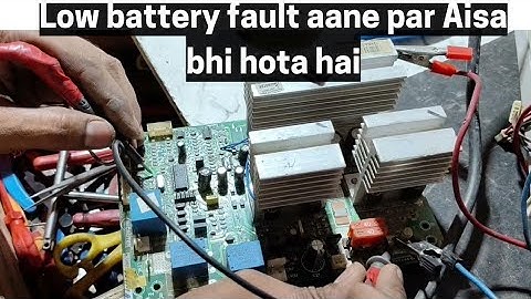 Microteck inverter Eb v5 700 Low battery problem