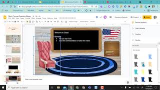 Add and Editing Images in a Virtual Classroom in Slides