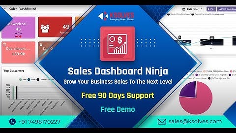 Sales Dashboard Ninja- Grow your business sales to the next level
